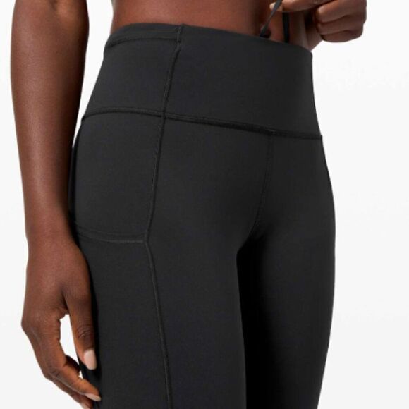 Lululemon Fast and Free Crop II 19" *Non-Reflective - Picture 11 of 12